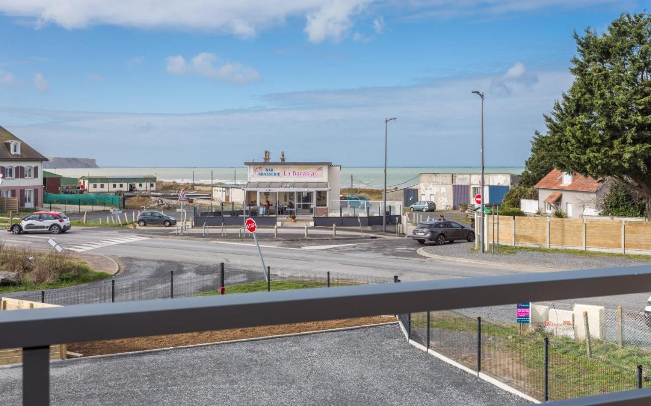 Babord, Appt Avec Terrasse Et Vue Mer Saint-Côme-de-Fresné Exteriör bild